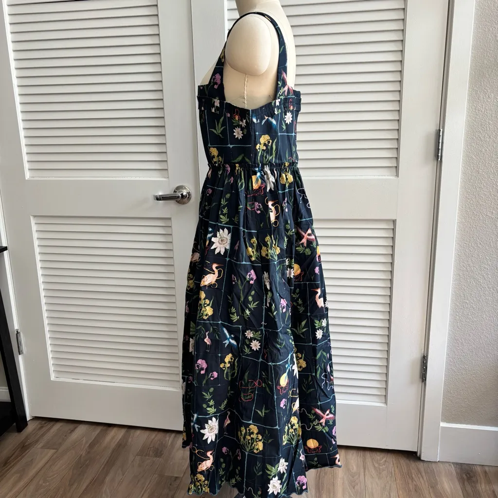 Agua by AguaBendita Navy Floral Dress - Image 10