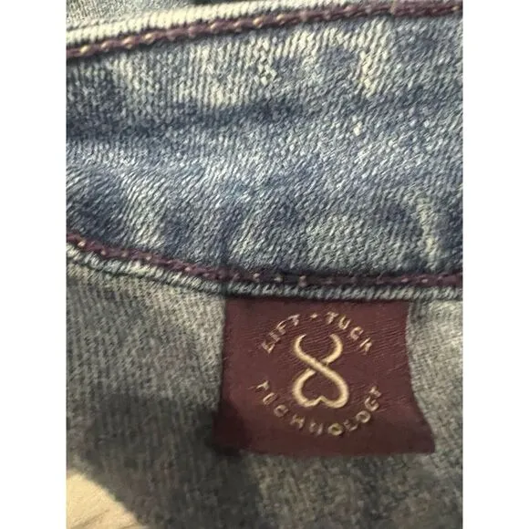 NYDJ Women's Jeans - Size 8 - With Patch‎ Accents on Pant Legs" Skinny Style - Image 8