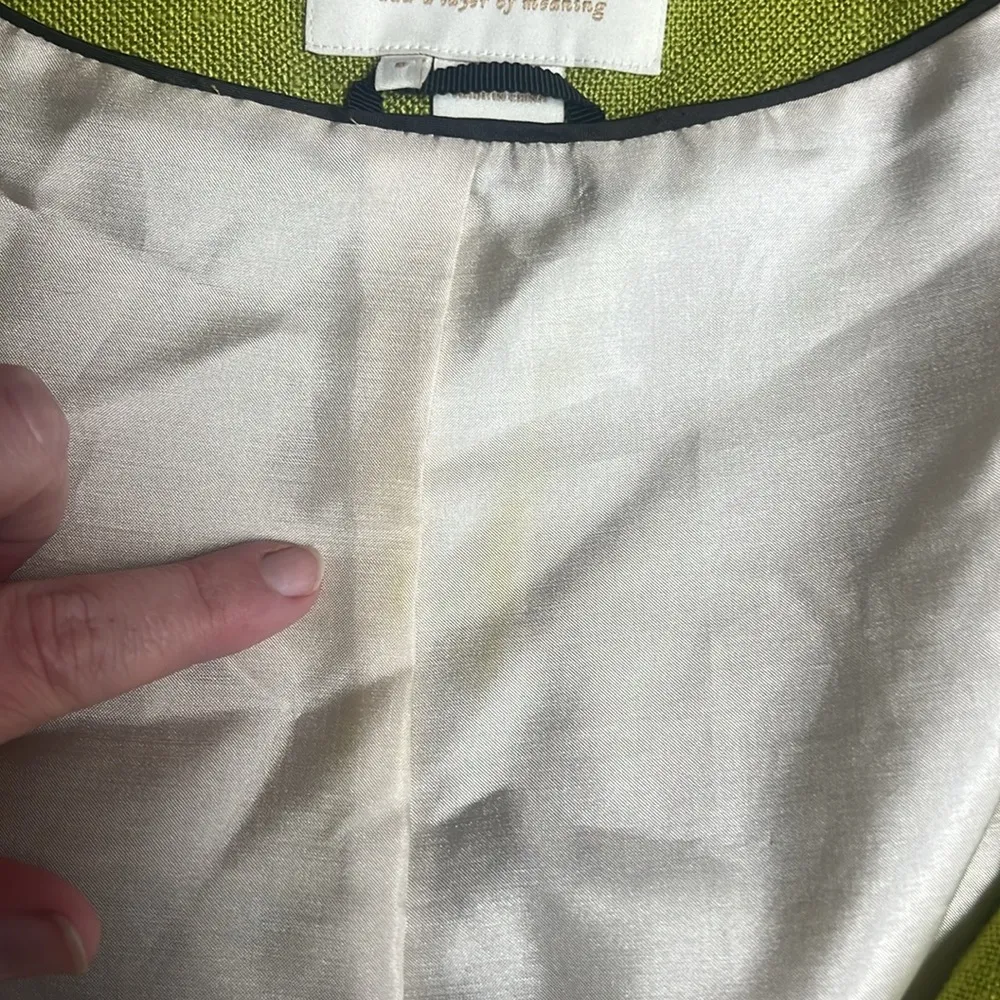 Kate Spade Cropped Open Front Jacket - Image 9