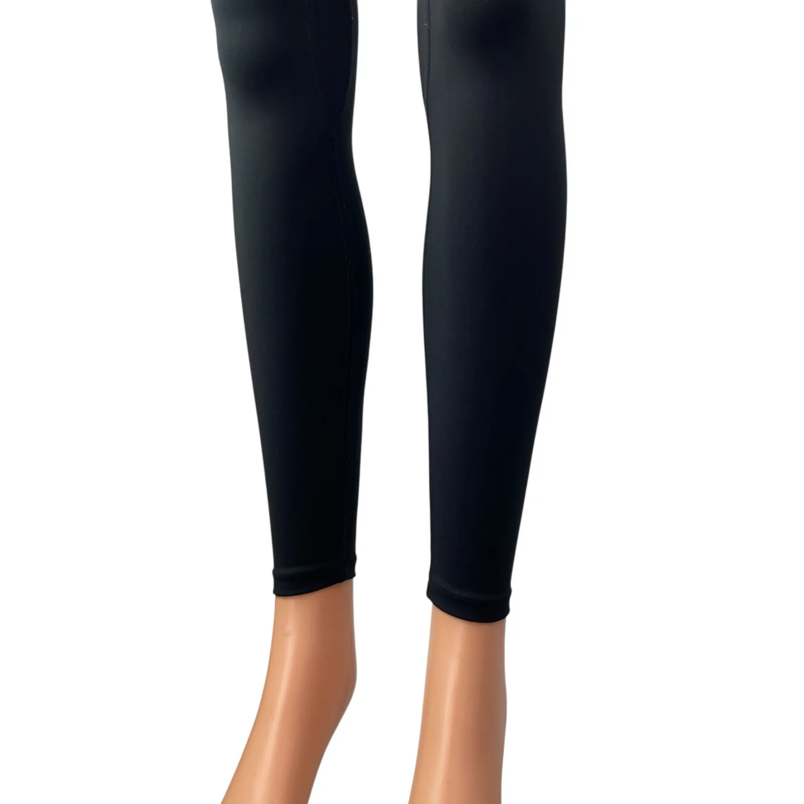 CSB x IM Women's Black Cinch Yoga Workout Running Athletic Leggings Pants Size S - Image 3