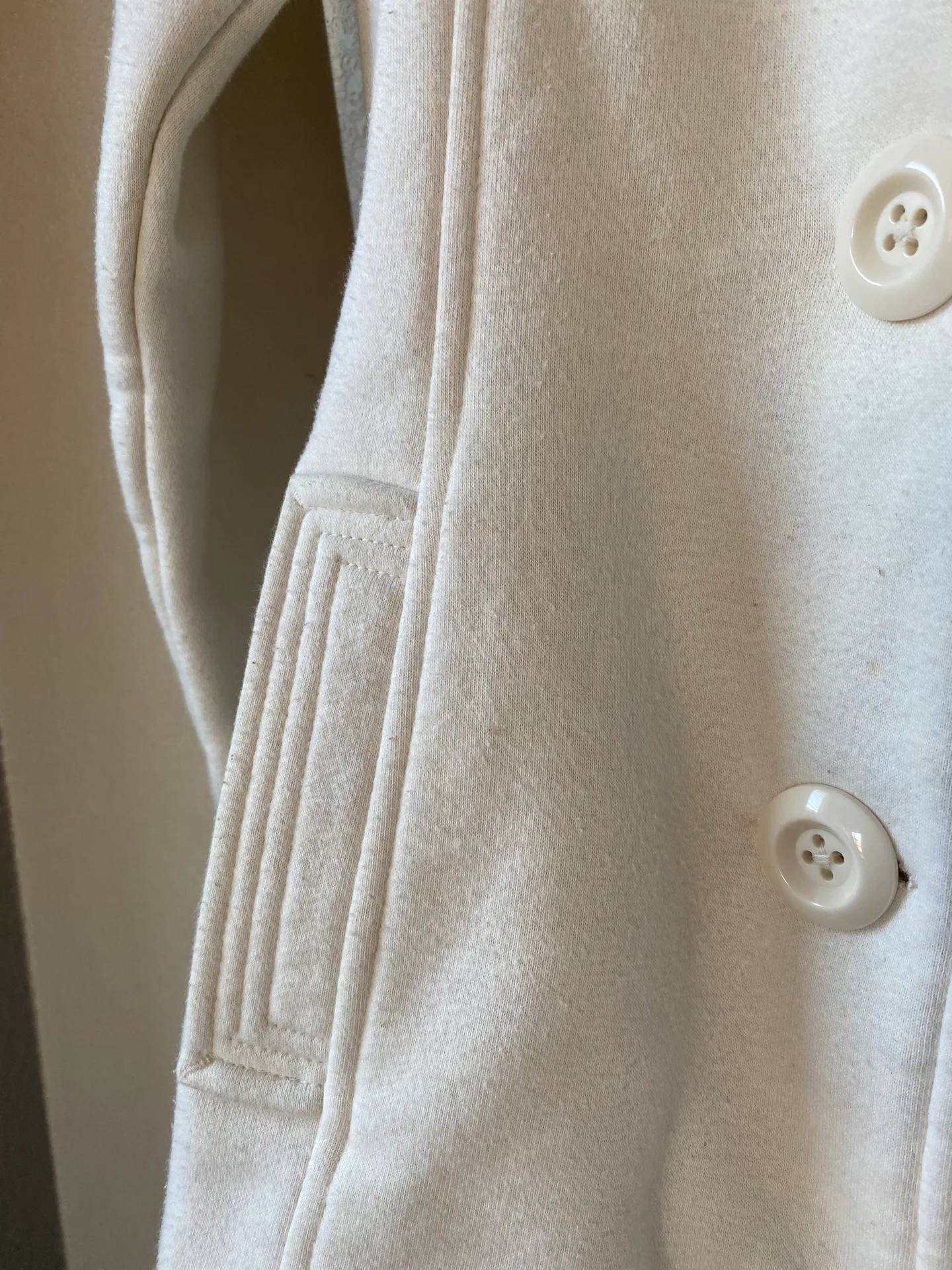 Jones New York Peacoat In Cream - Image 6