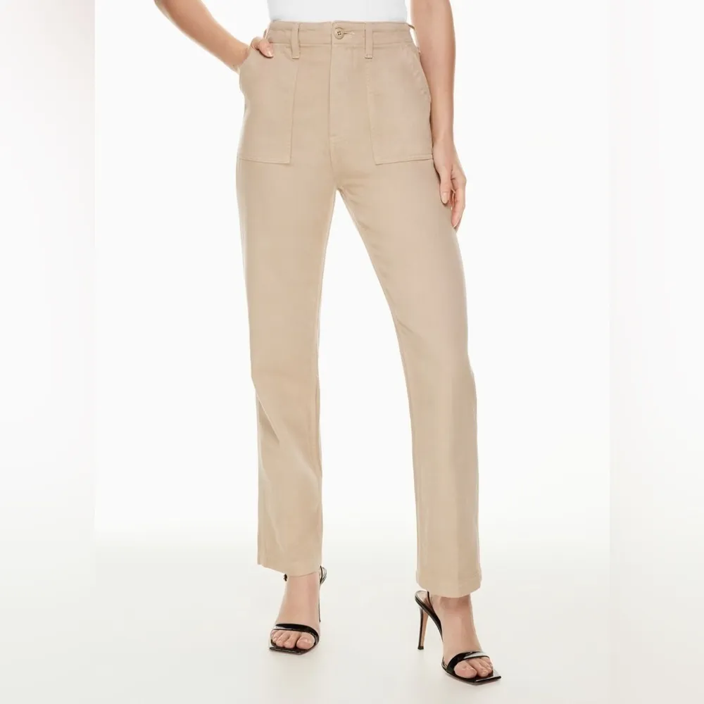 Aritzia DENIM FORUM The '90s Utility Hi-Rise Loose Jean Humus Beige‎ Size 29 - Image 2