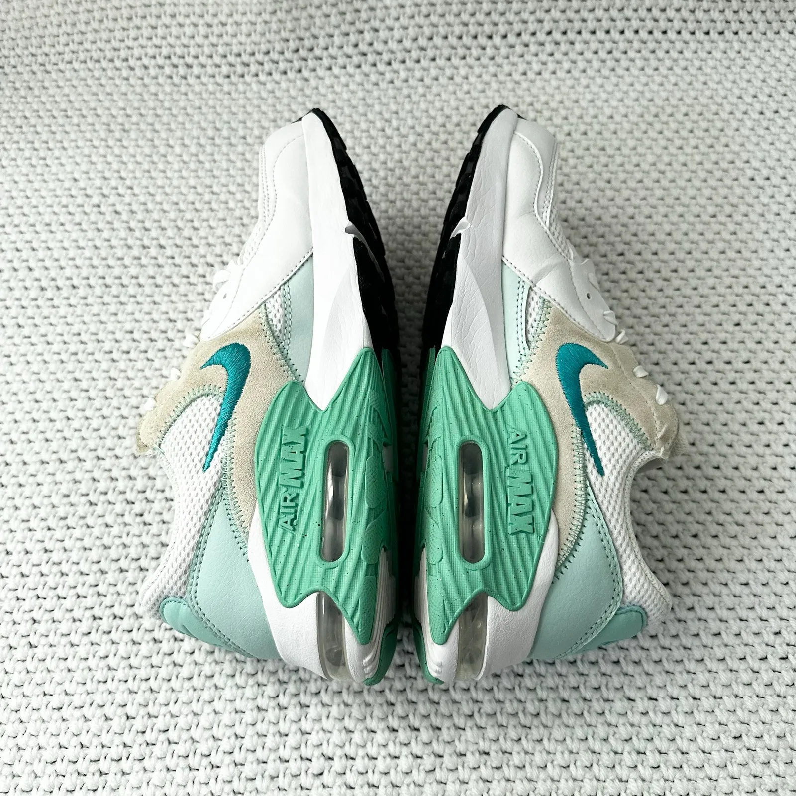 Nike Air Max Excee Sneakers Teal Nebula Jade Ice Women Sz 8 CD5432-127 - Image 8