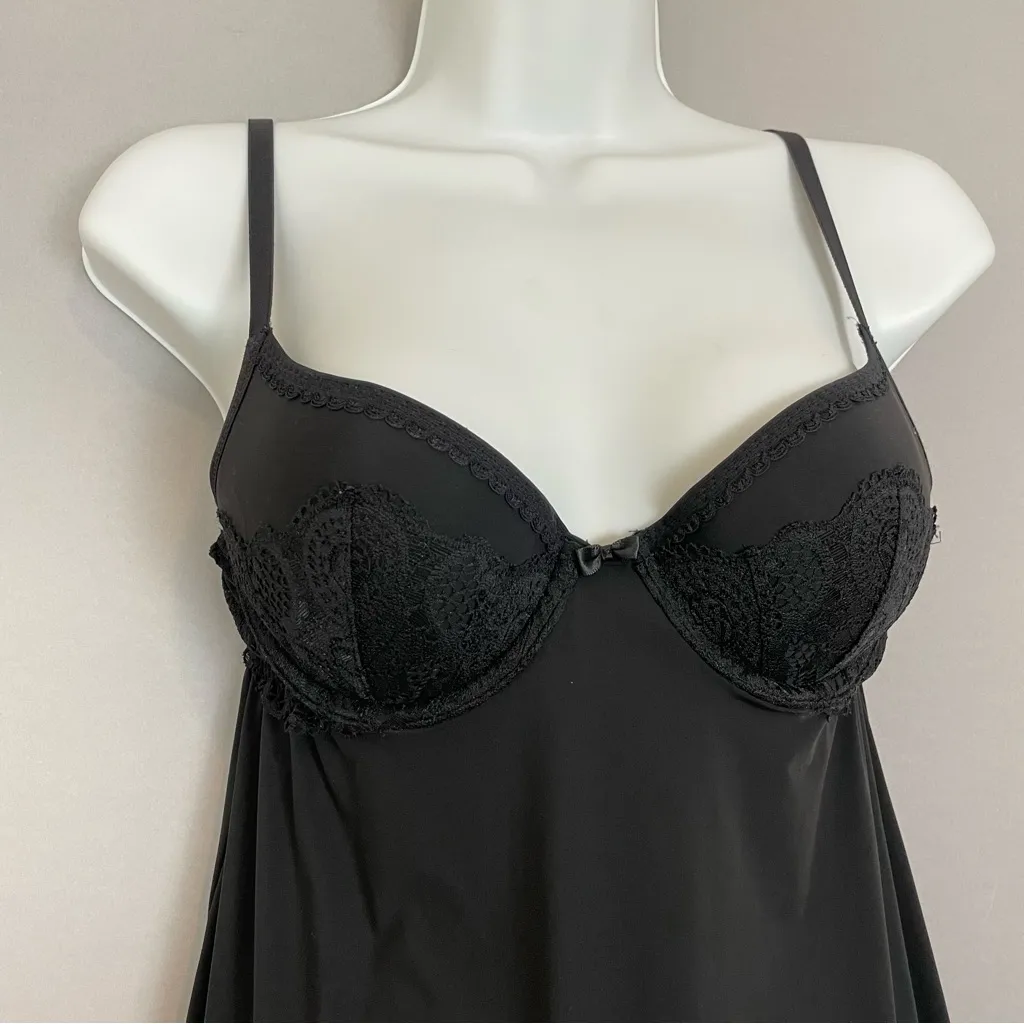 Victoria's Secret‎ Negligee Black 34B Lace Intimates Lingerie Teddy - Image 5