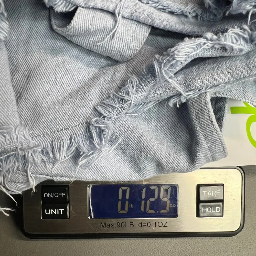 & Merci Cotton Denim Chic Coquette Cottagecore Shortalls Juniors Sz Medium - Image 14