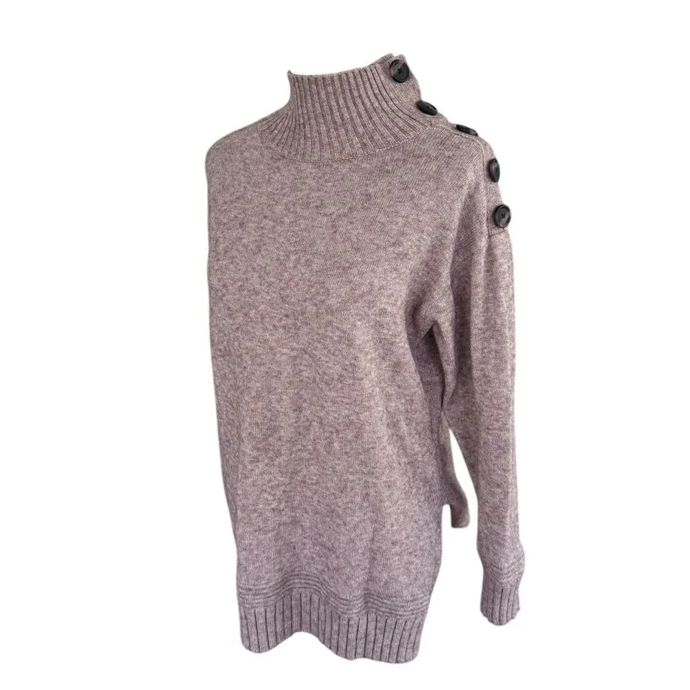 Anthropologie Margarita Tunic Sweater in taupe XS - Image 2