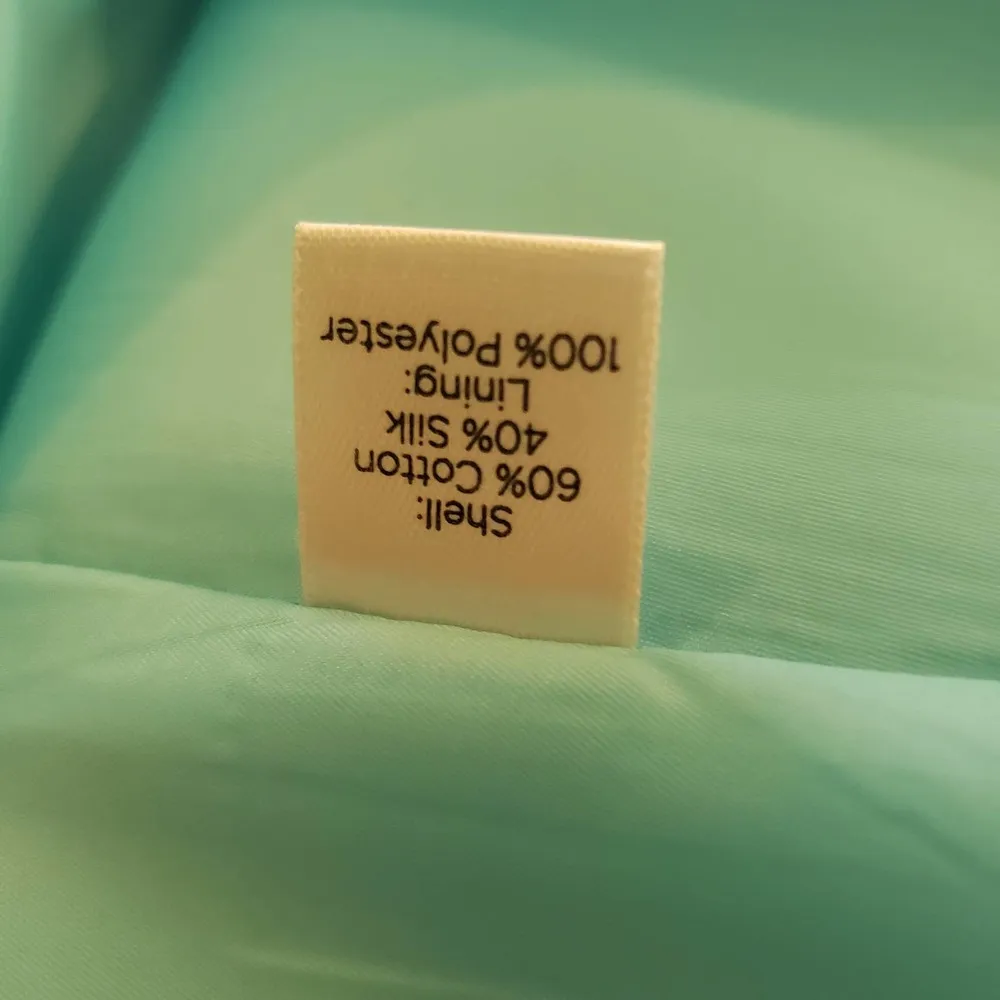 Glint Cotton & Silk Tank Dress Simple Cocktail Baby Blue Size 10 - Image 7