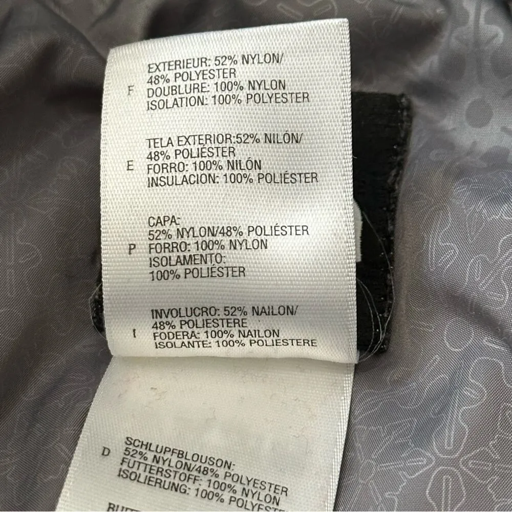 The North Face Women’s Size S Light Gray Full Zip Quilted Puffer Jacket - Image 6