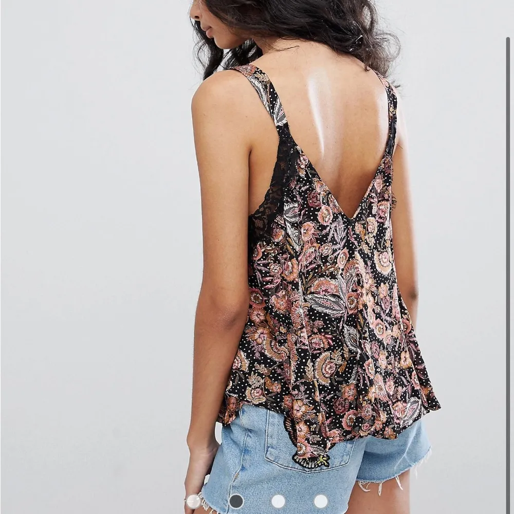 FREE PEOPLE INTIMATE LOVE PRINTED CAMI - Image 2