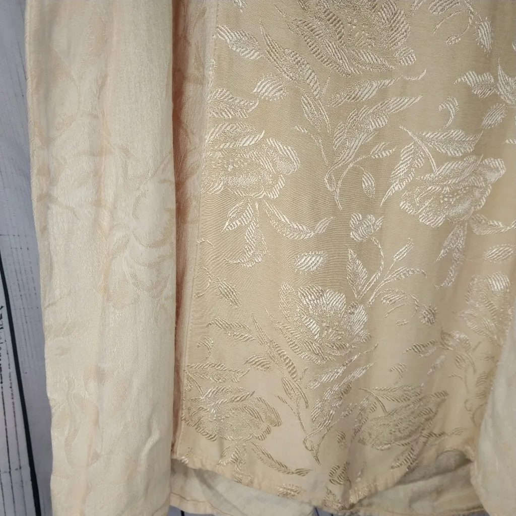 Citron Santa Monica Sleeveless Lightweight Boho Hippie Minimalist Dress Yellow Size M - Image 5