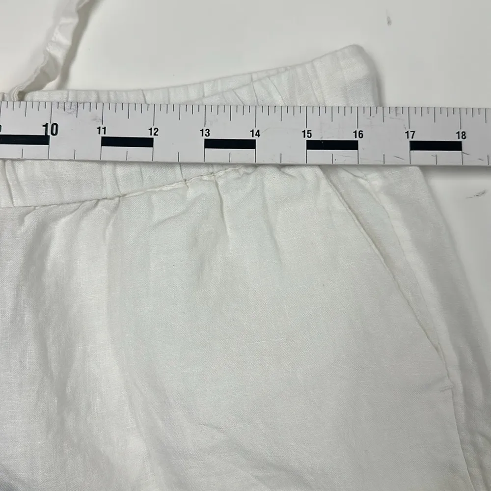 Basics Tie Waist Linen Pants - Image 10