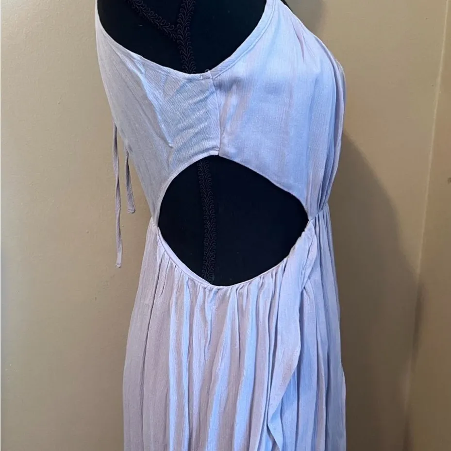 Tobi Lavendar Backless Dress - Image 4