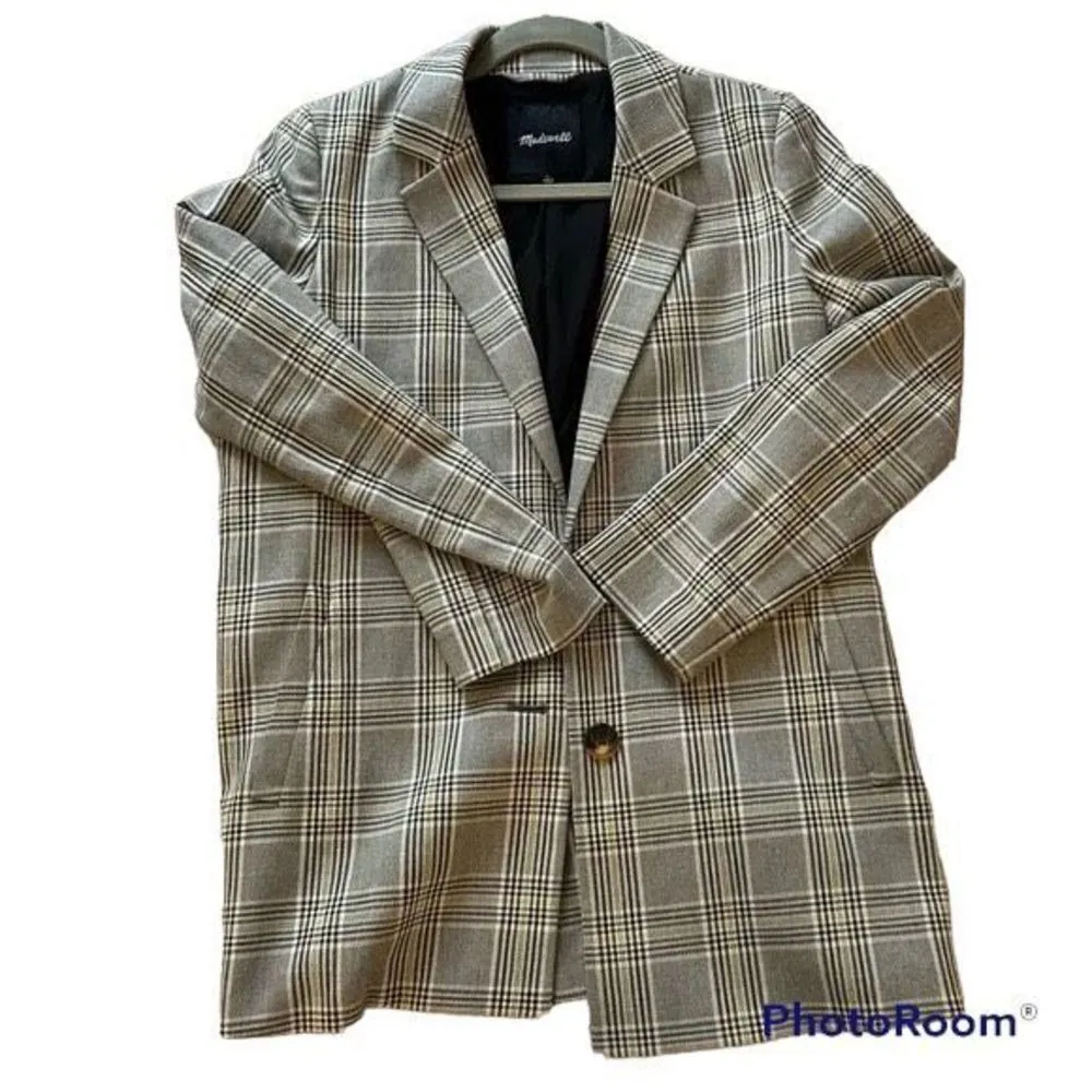 ✨Madewell
Dorset Blazer w/ Welt Pockets - Comatex✨ - Image 8
