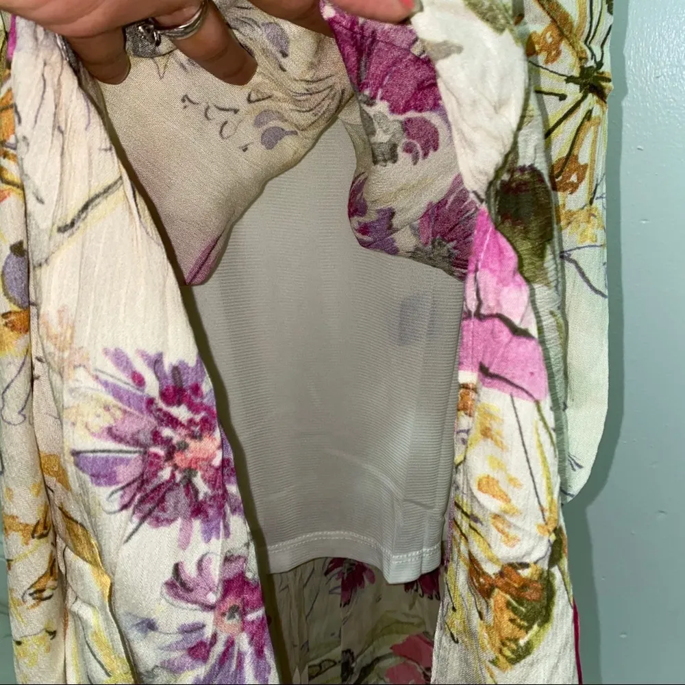 ECI Floral Maxi Dress. Size XS - Image 6