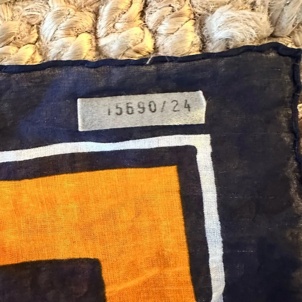 YSL YVES SAINT LAURENT Cotton SCARF 28 - Image 4