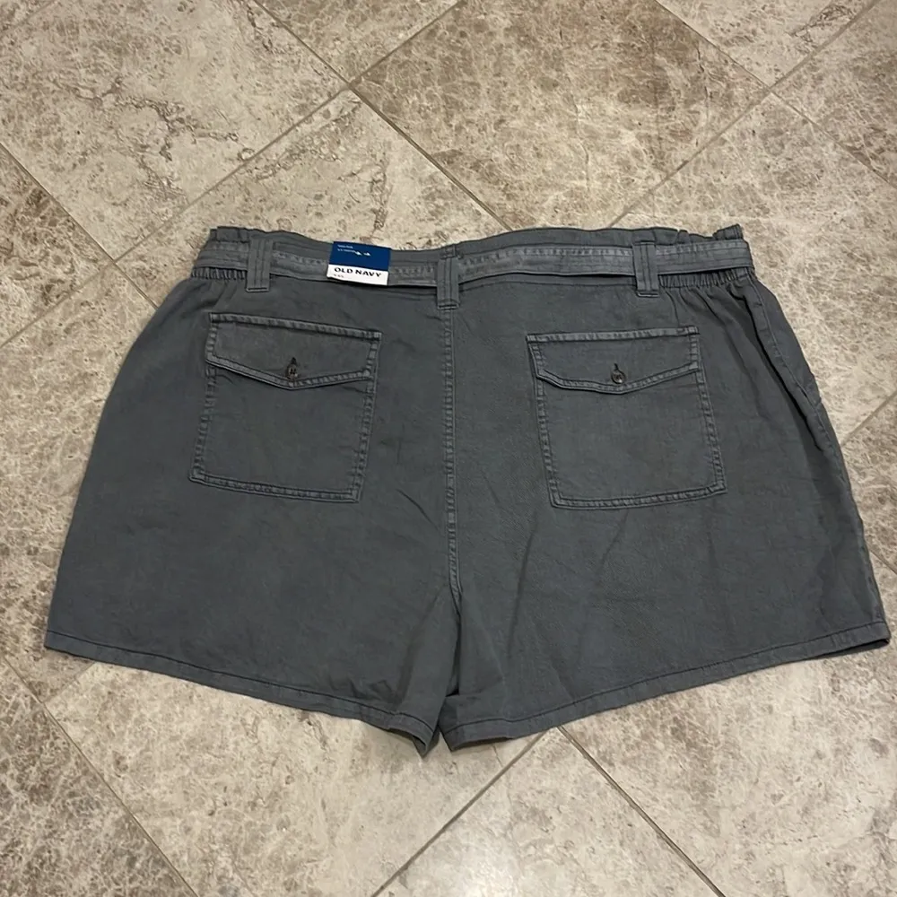 Old Navy High-Waisted Twill Workwear Shorts 4.5” Inseam NEW Size XXL - Image 8