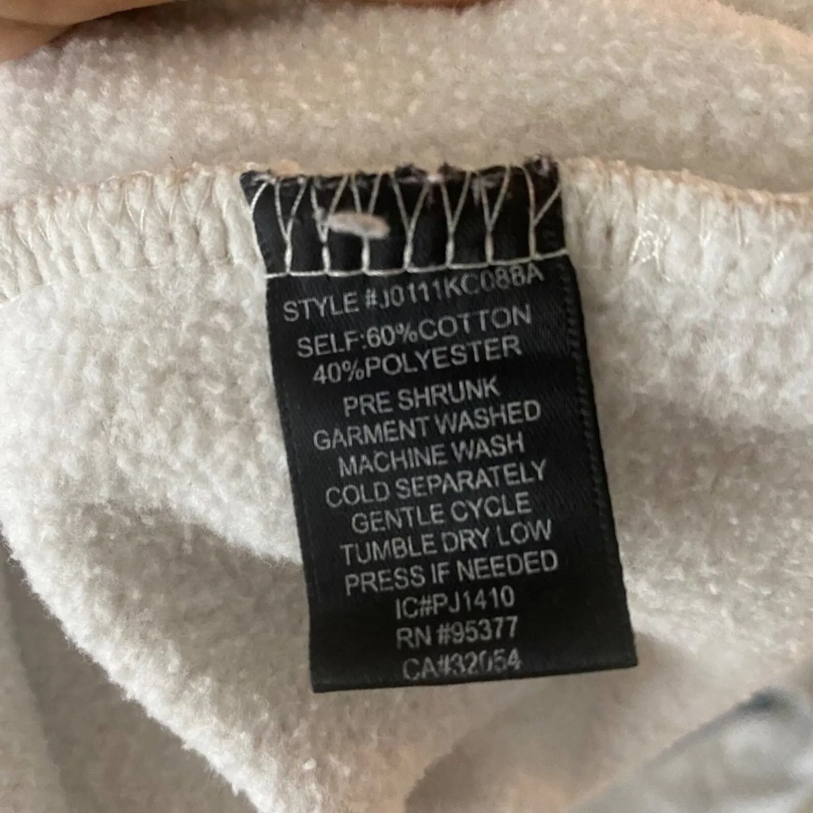 Sanctuary Womens Shawl Collar Cardigan Sweater Cotton Light Beige sz S Outdoors - Image 10