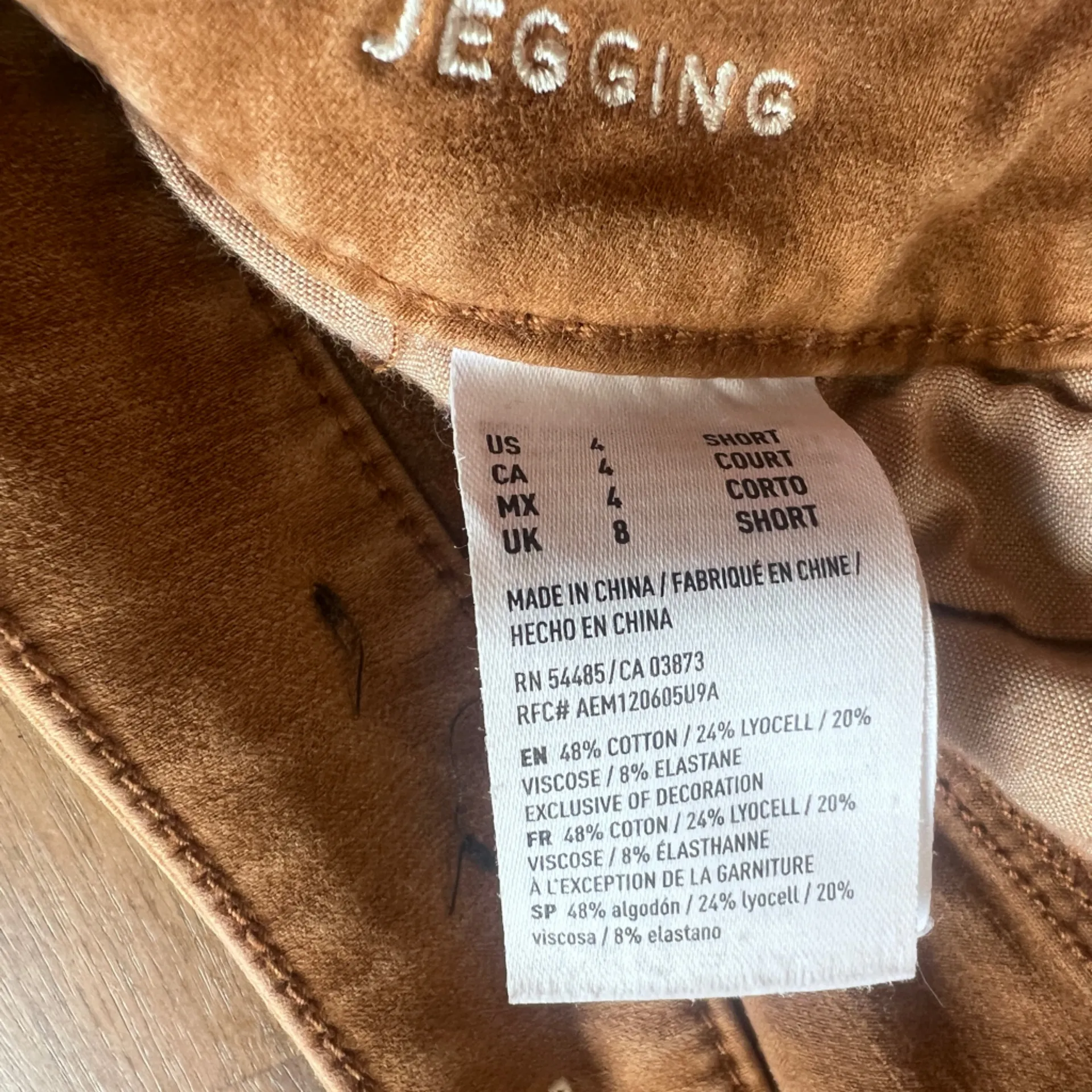 American Eagle High Rise Jeggings Size 4 - Image 4
