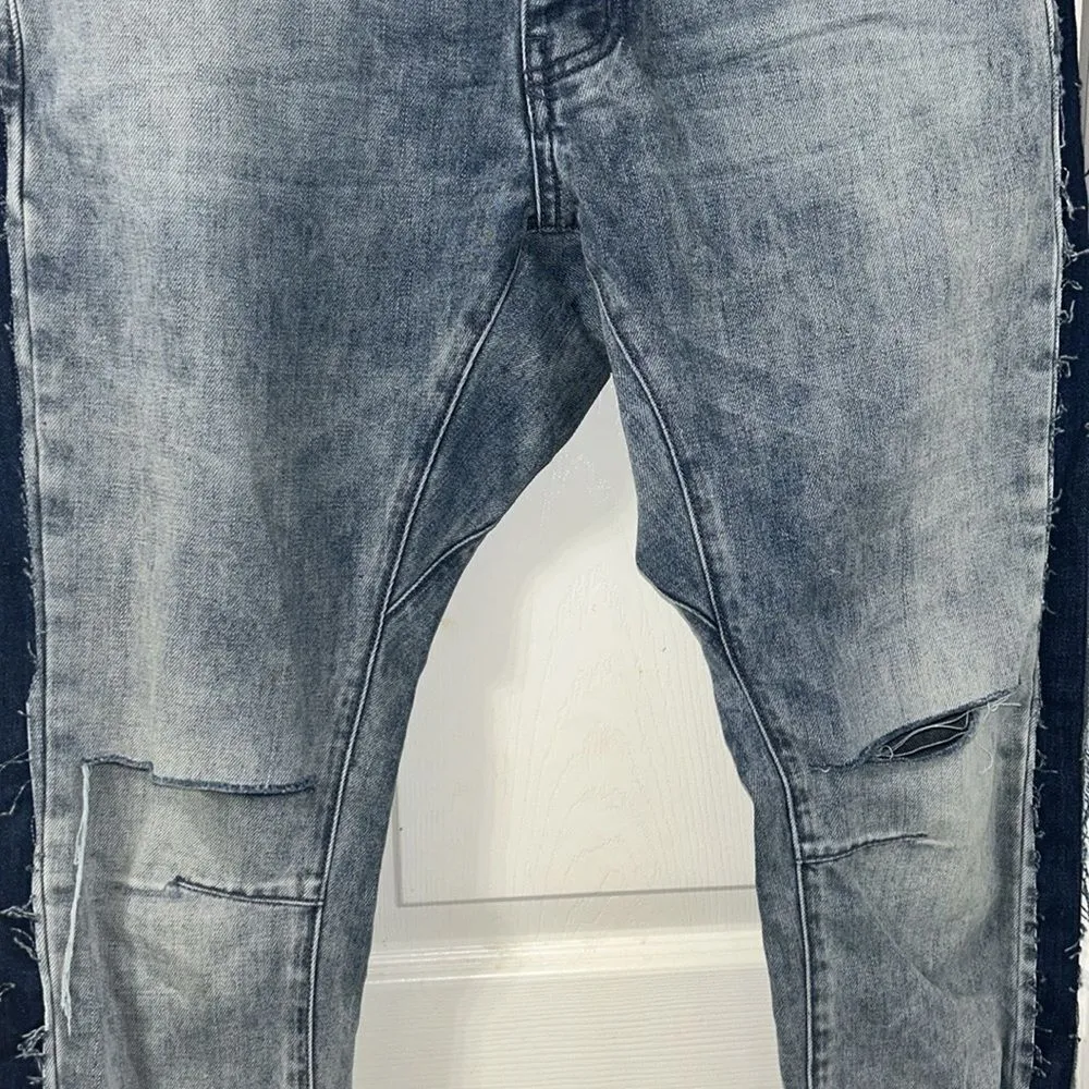 One Teaspoon  Blue Boyfriend Jeans(Size 26) - Image 6