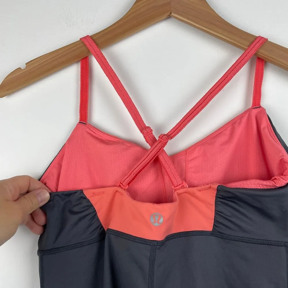 Lululemon Luxtreme Ruched Front Happy Heat Tank - Size 8 - Image 5