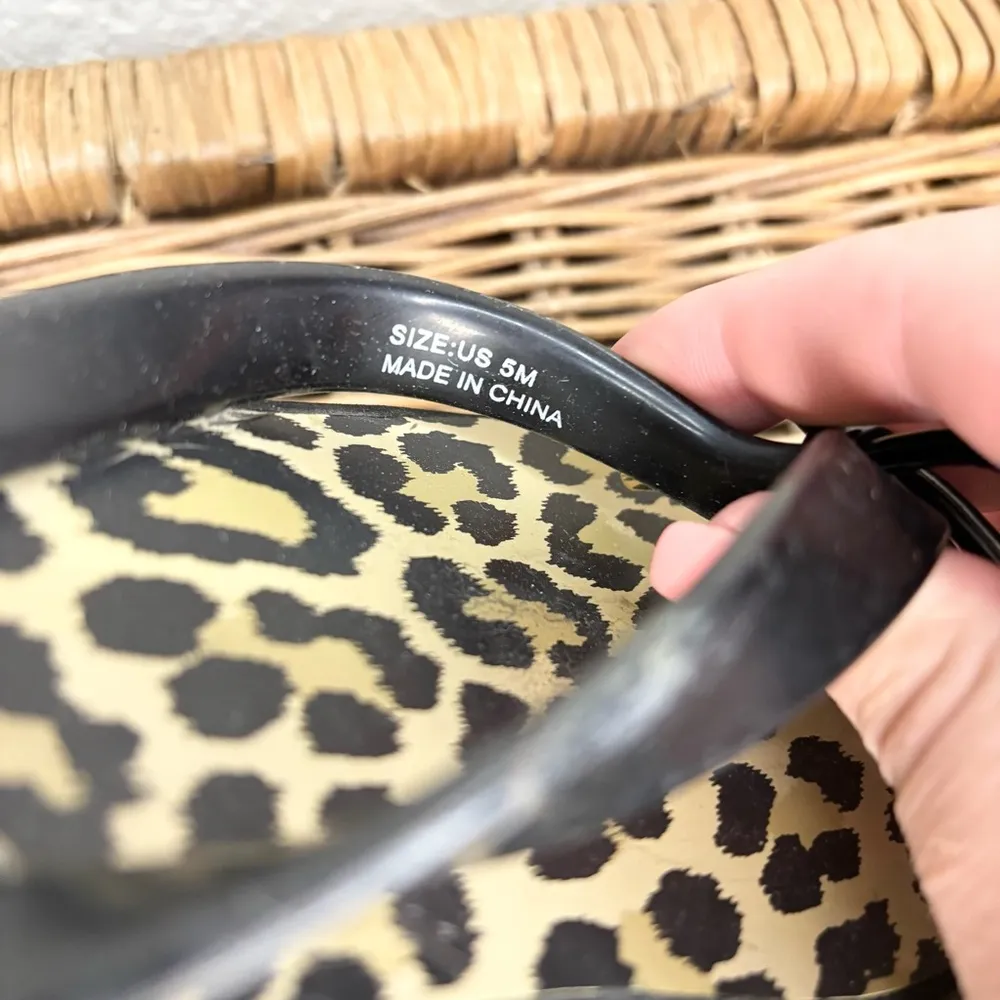 Kate Spade New York Rhett Platform Leopard Print Flip Flop Sandal Size 5 - Image 9