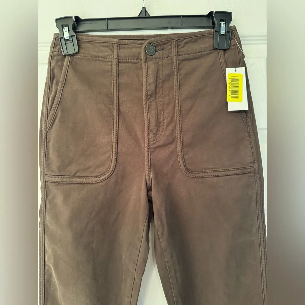 Joie Andira Patch-Pocket Skinny Pants Women’s Brown High-Waisted Pants Size 24 - Image 5