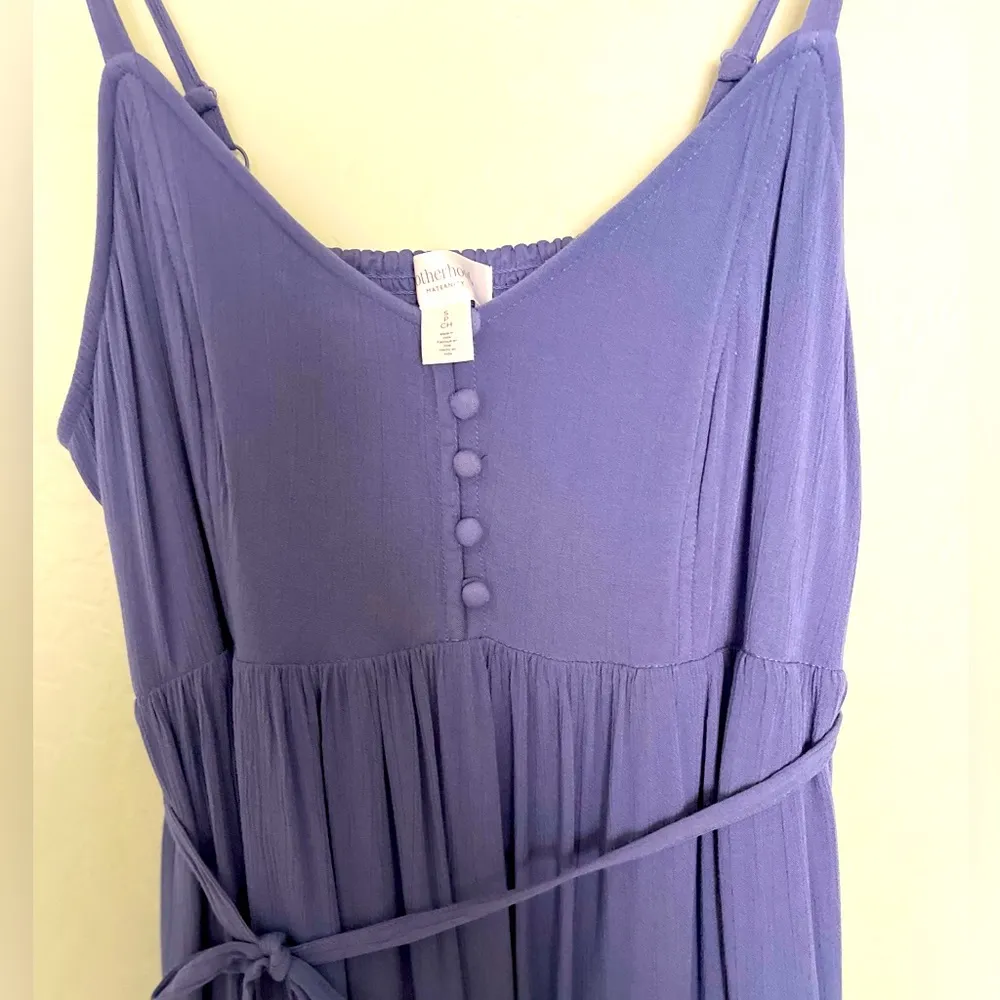 Crochet Detail maxi maternity dress - Small - Image 3