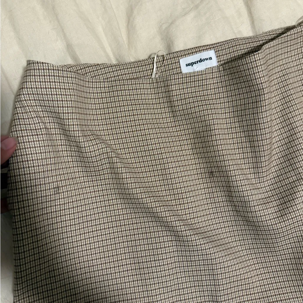 Superdown Checkered Tan Mini set - Image 7