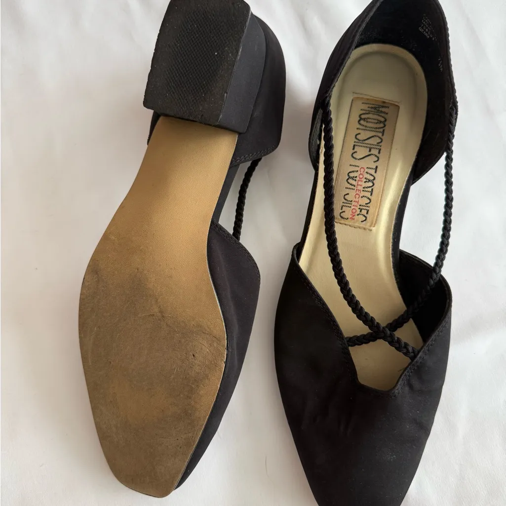 Vintage Mootsies Tootsies Collection Women's Black Heels - Image 4