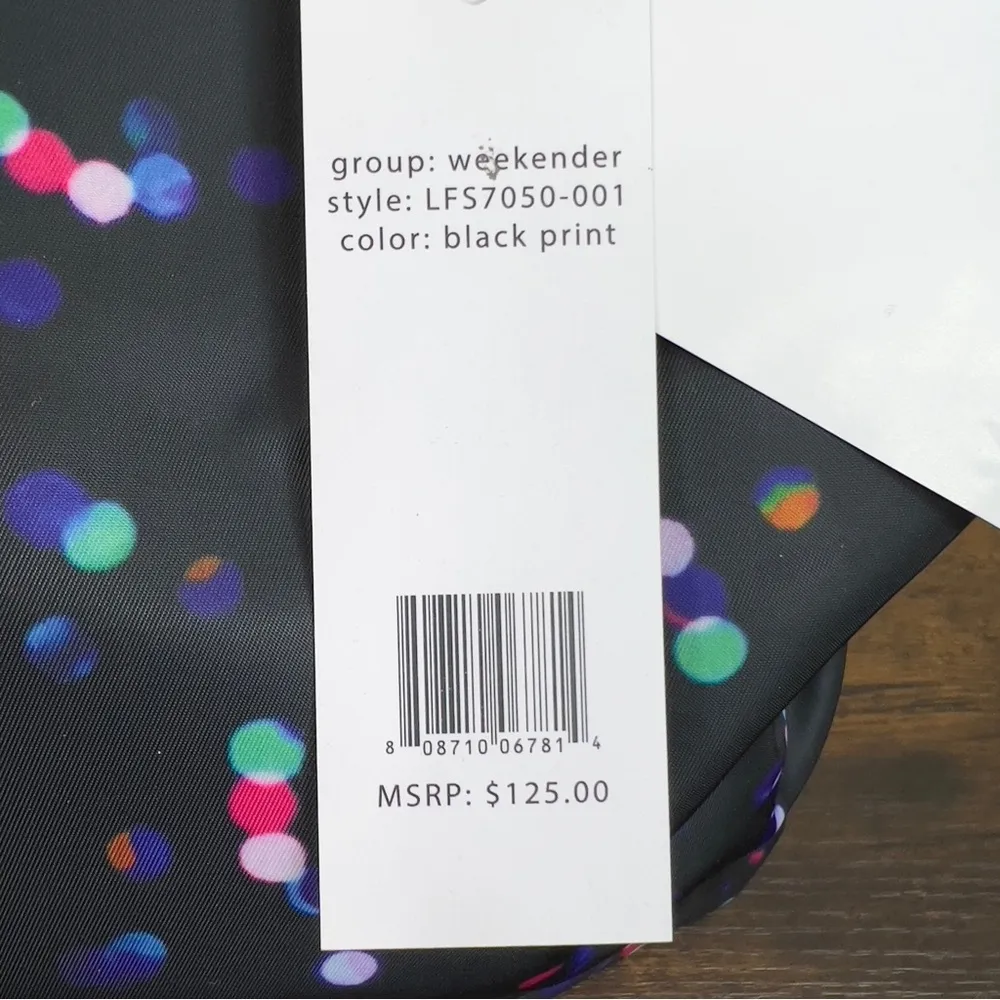 Mondani New York WeekenderTote/Duffle/Gym Bag Holds Sneakers & Yoga Mat … Blue - Image 12