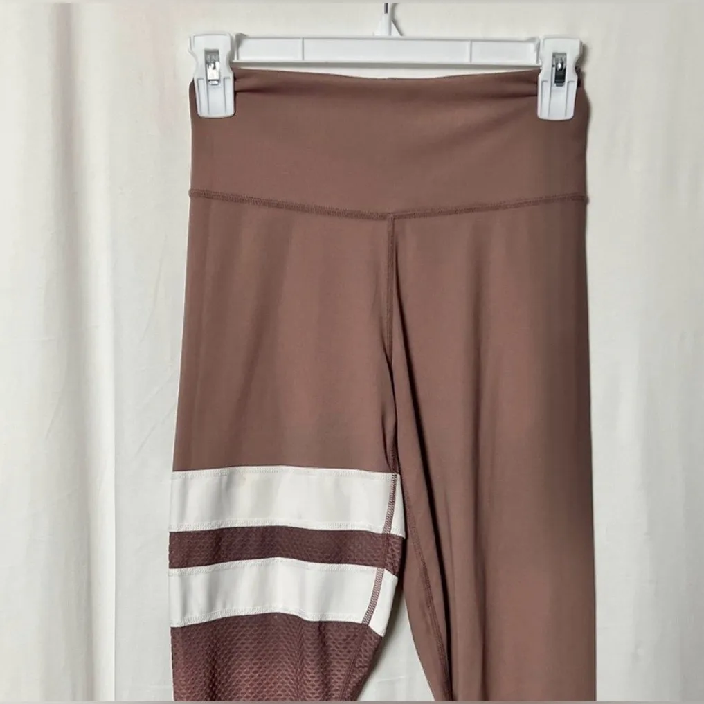 Body Language x CYCLEBAR Bella Leggings Size Small Brown - Image 3