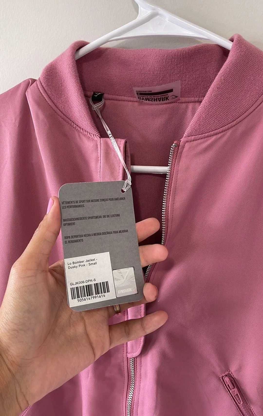 Gymshark Bomber Jacket S - Image 6