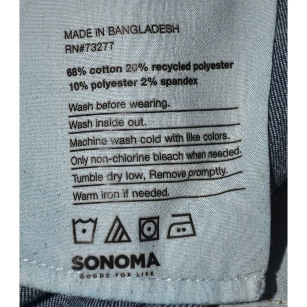 Sonoma Woman's PLUS Sized Skinny Leg Jeans Size 24W Stretch Comfort High Rise - Image 8