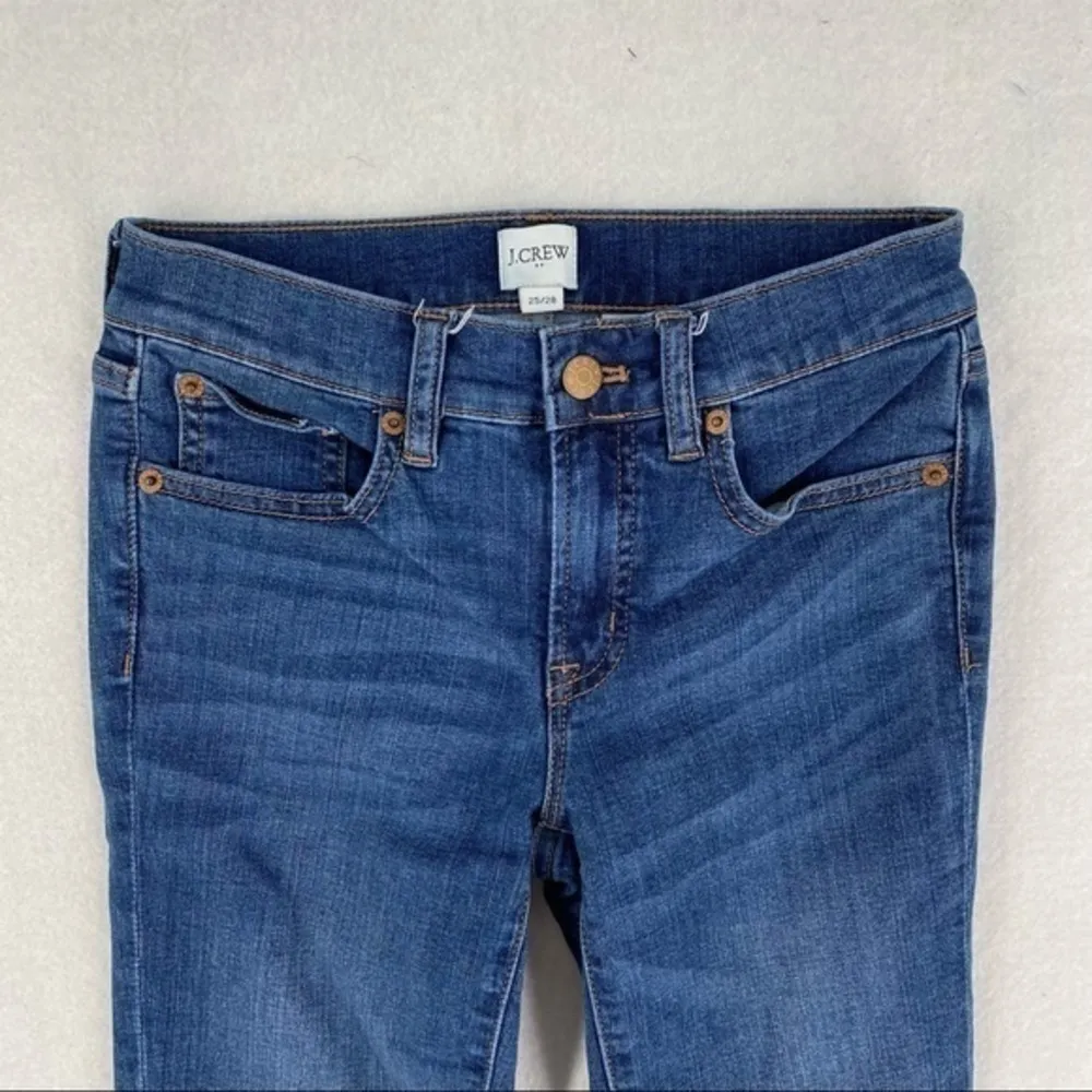 J. Crew Factory Medium Wash Denim‎ Skinny Jean - Image 3