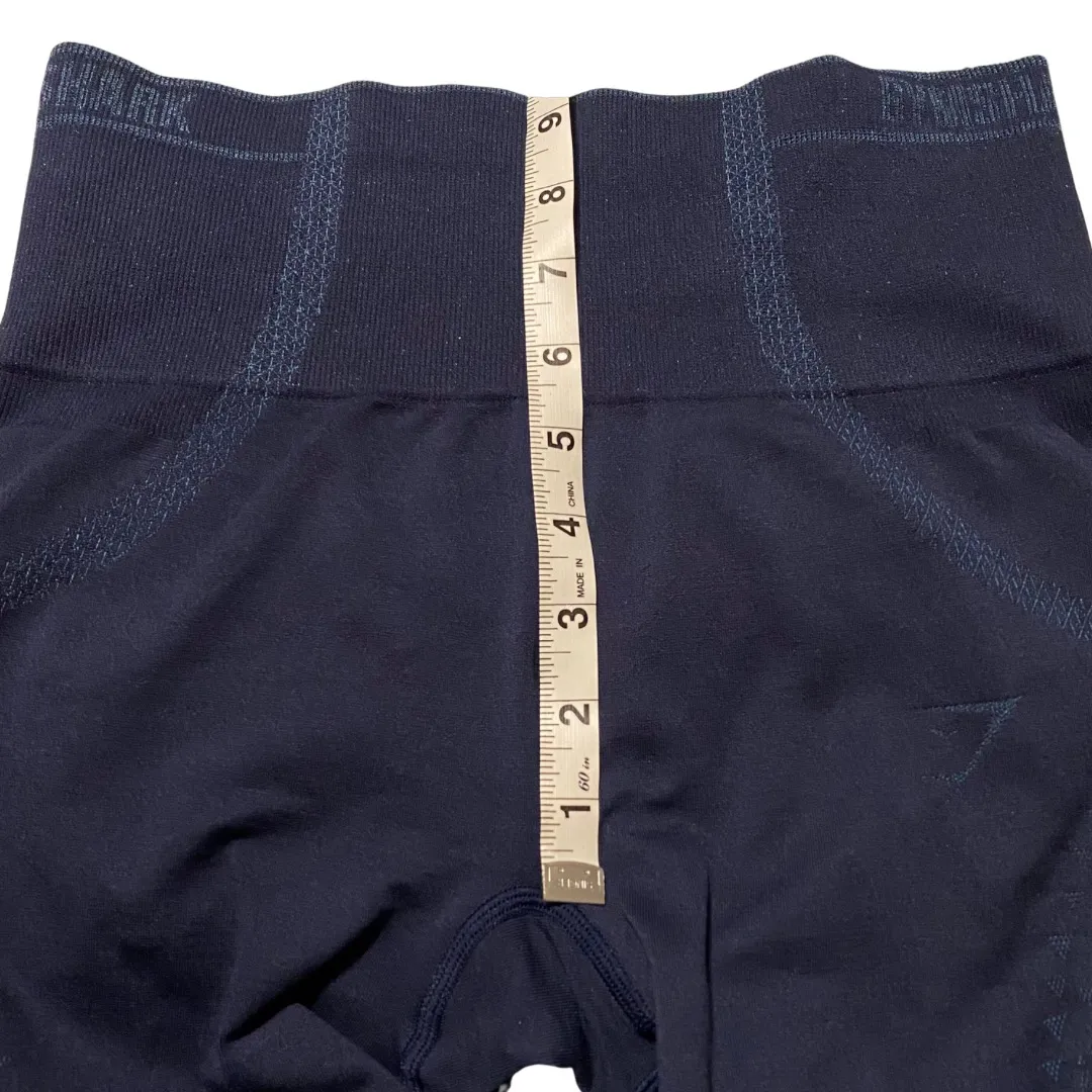 Seamless High Rise Leggings 22” Blue Size Medium *See Measurements* - Image 5