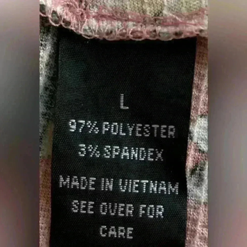 Iz Byer  | Women’s Ladies Pink Multicolor Floral Top | Large - Image 4