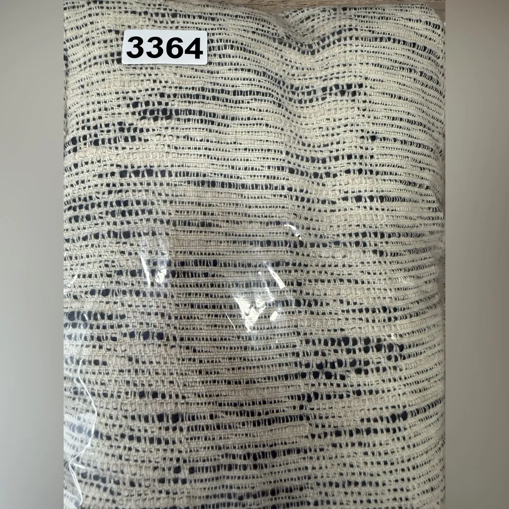 Eileen Fisher Hand-loomed Cotton Furrows Round‎ Neck Jacket Size large - Image 8