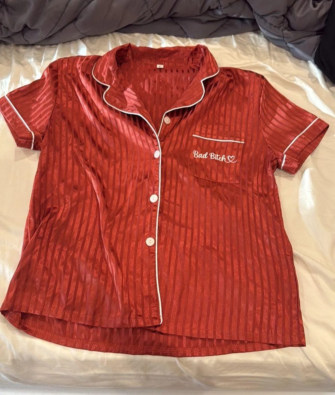 SHEIN Burnt Orange PJ’s - Image 4