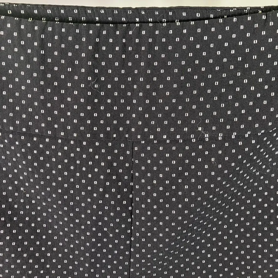 Tommy Hilfiger Black White Dot Print Stretch Career Pants Size 12 Preppy Classic - Image 2