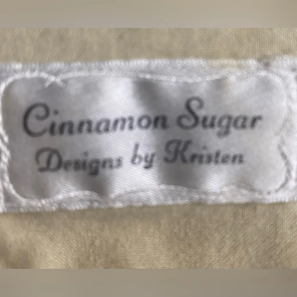 Cinnamon Sugar Hand Made by Kristen Tote. Preowned. - Image 5