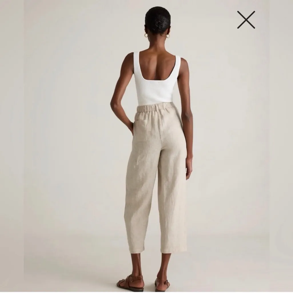 Quince European Linen Pants Size Large - Image 2