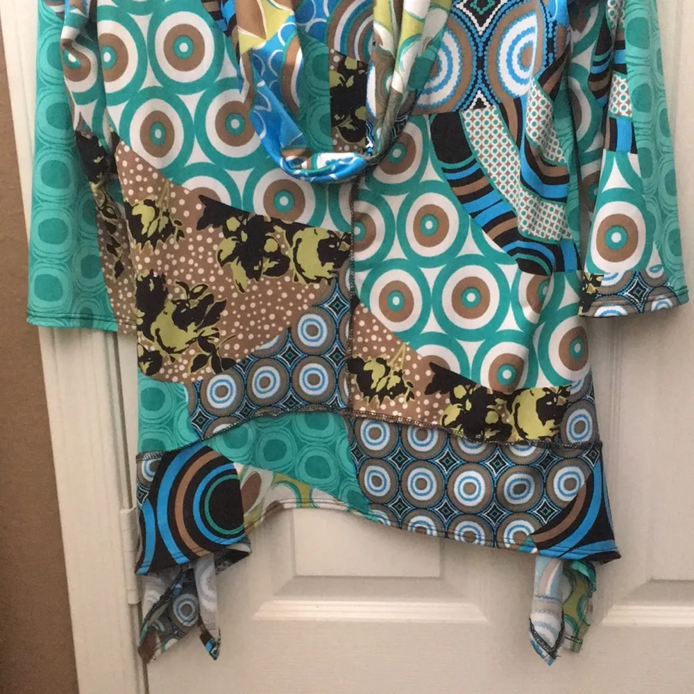 FINAL MARKDOWN Ladies’ Draper’s & Damon’s Patchwork-look Top (L) - Image 3