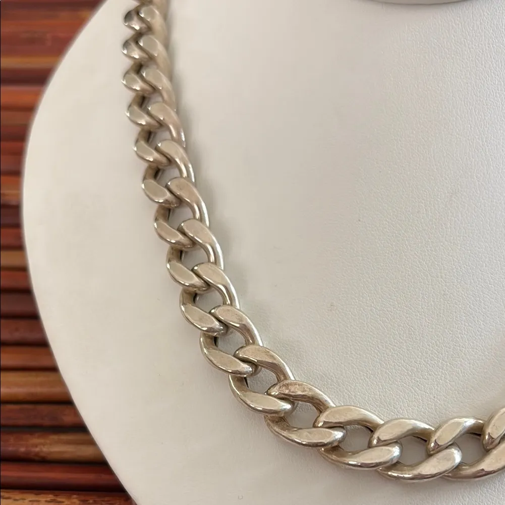 Silpada Sterling Silver Chunky Italian Silver Chain Necklace - Image 2