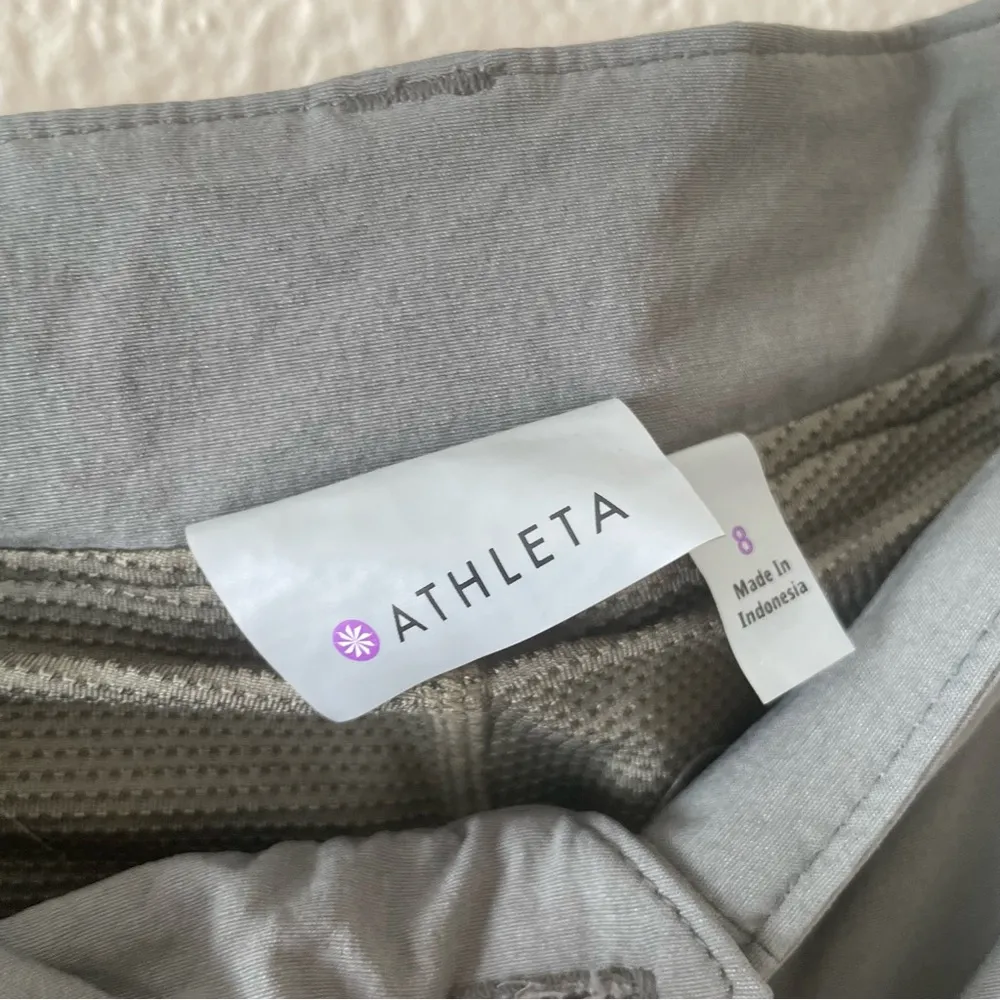 Athleta  Palisade Active Skort Gray Hiking Skirt - Image 4