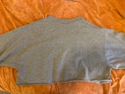 Ohio State University cropped college tshirt - Image 4