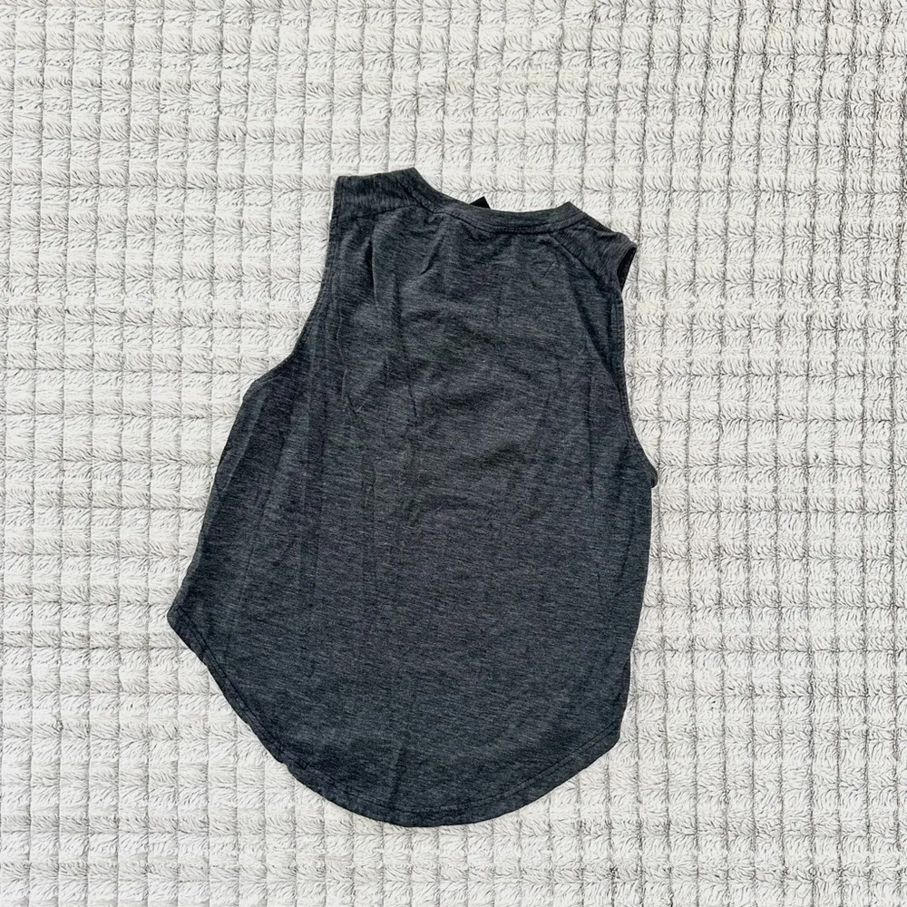 Adidas Gray Muscle Tank - Image 3