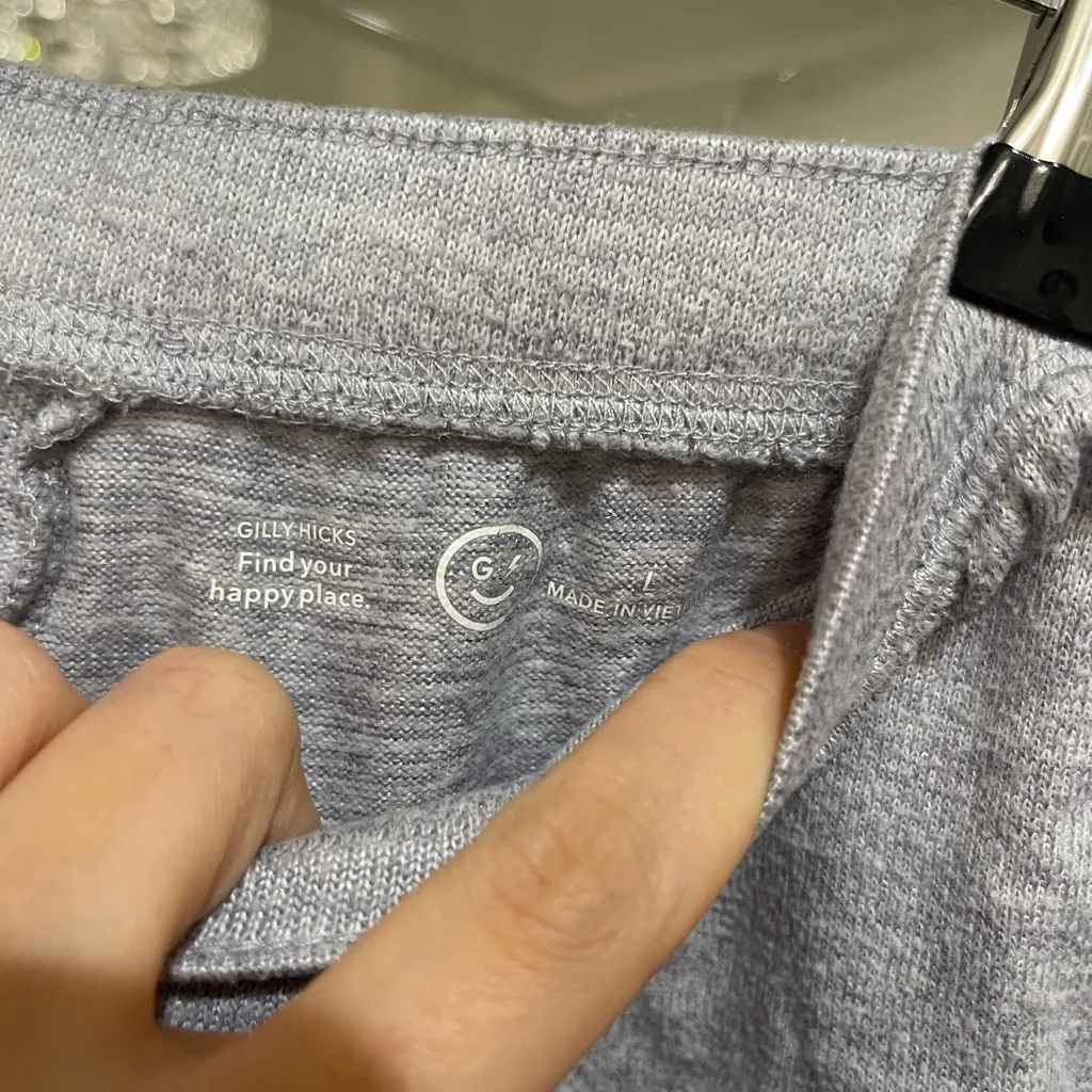 Gilly Hicks Light Gray Women's Sleep Shorts - Image 4