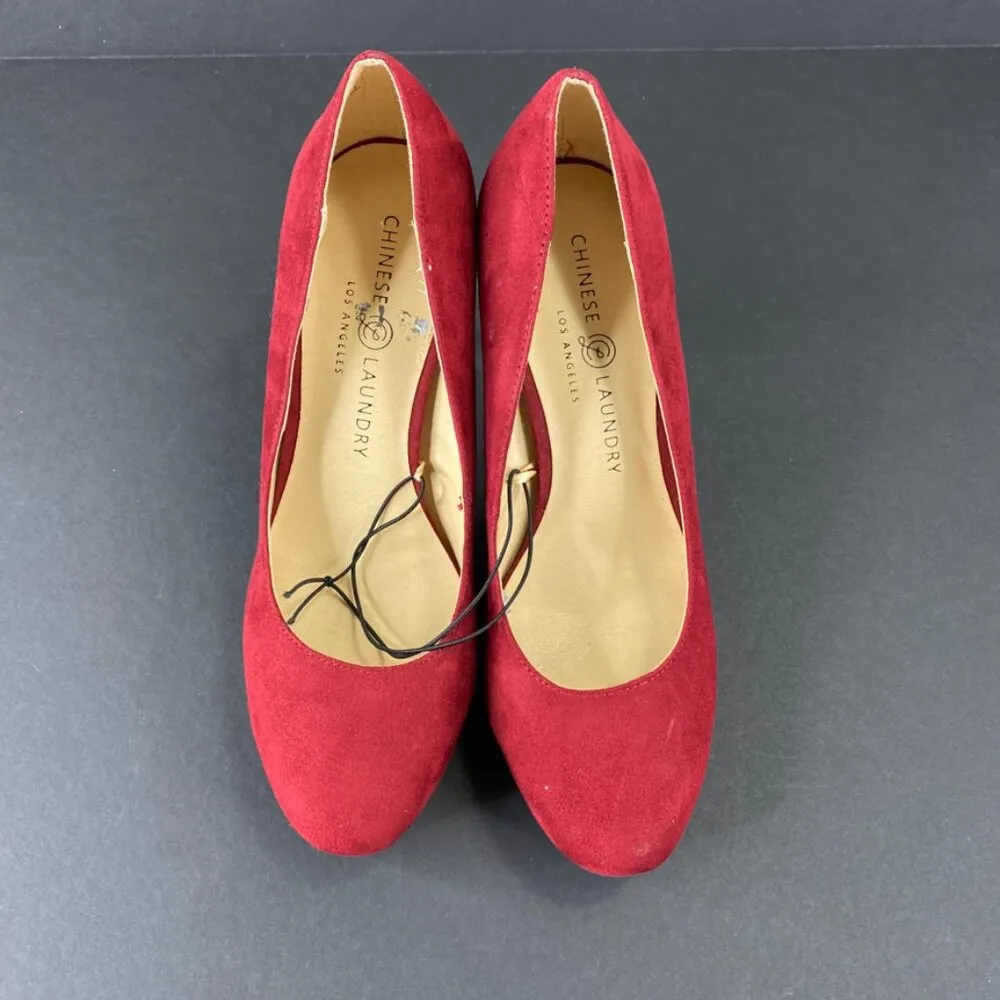 Chinese Laundry Red Pumps Size 6.5 - Image 3