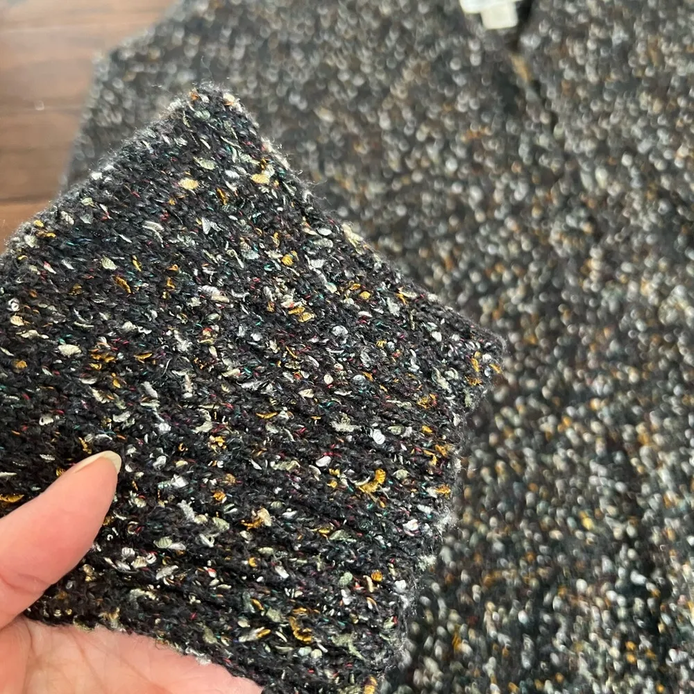 Coldwater Creek Multicolor Zip-Up Sweater - Image 4