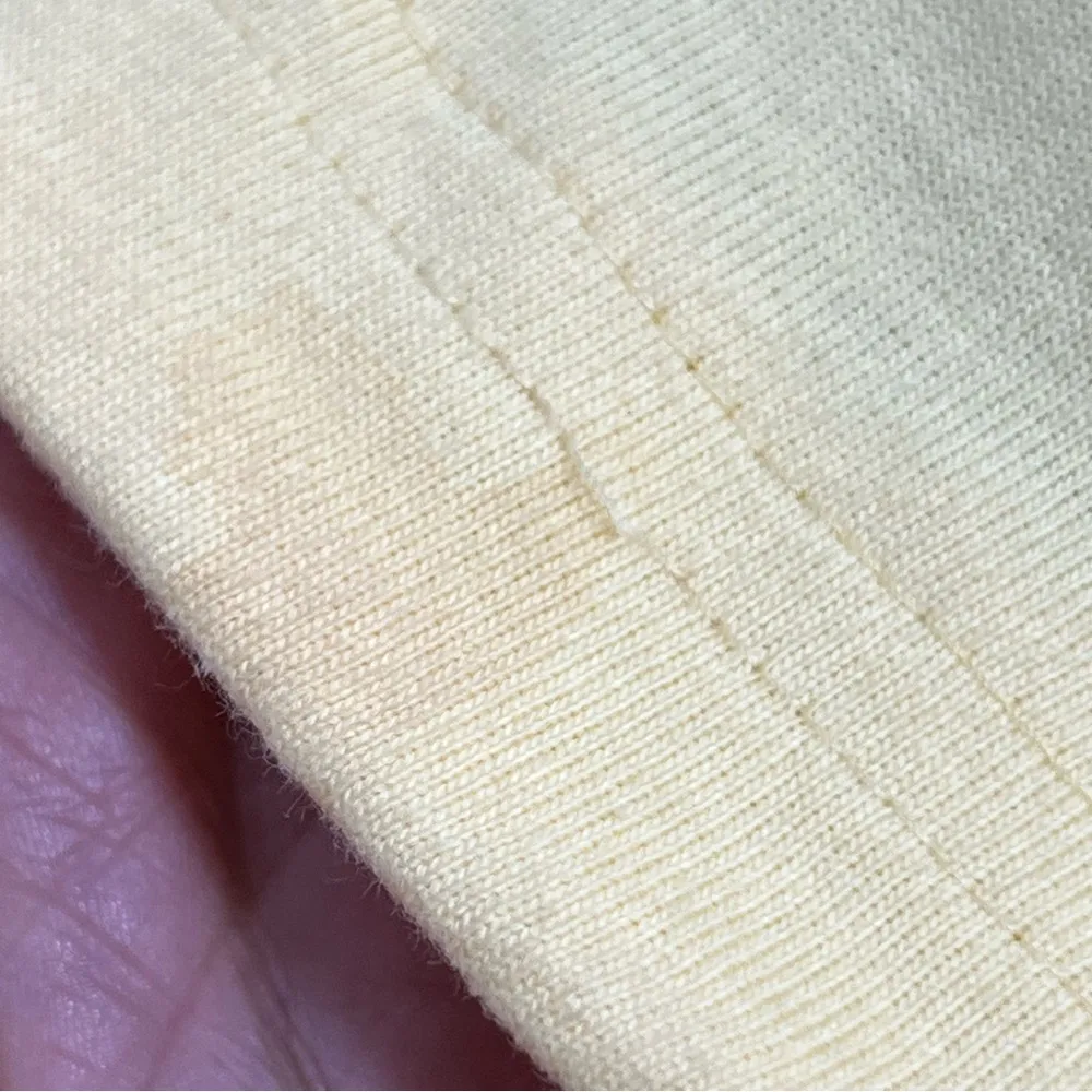 Vintage small Colorful Shirt with purse Bag Patterns Yellow - Image 10